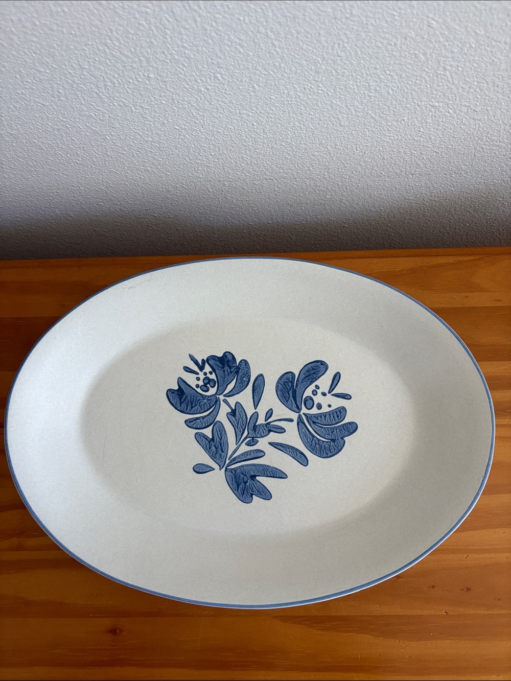 Pfaltzgraff Yorktowne Platter Oval USA Old Castle #16 Vintage 14” Turkey Serving